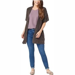 BAREFOOT DREAMS COZYCHIC LITE RIBBED SHRUG CARDIGAN